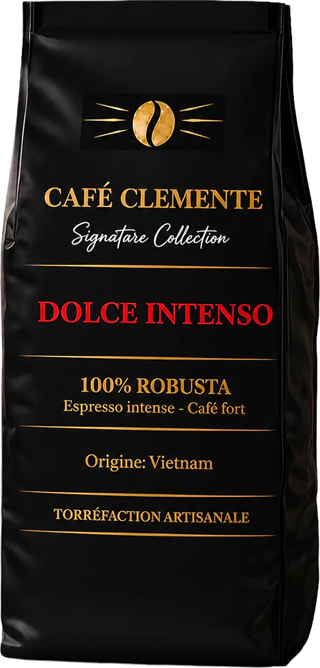 Café Clemente Dolce Intenso, 100 % Robusta